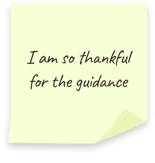 Thankful Guidance
