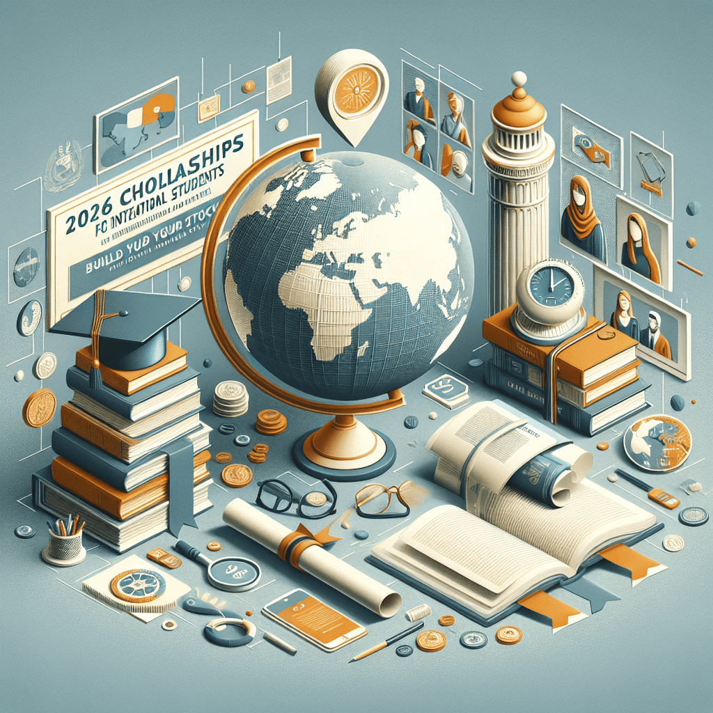 2026 Scholarships for International Students: Build Your Stack