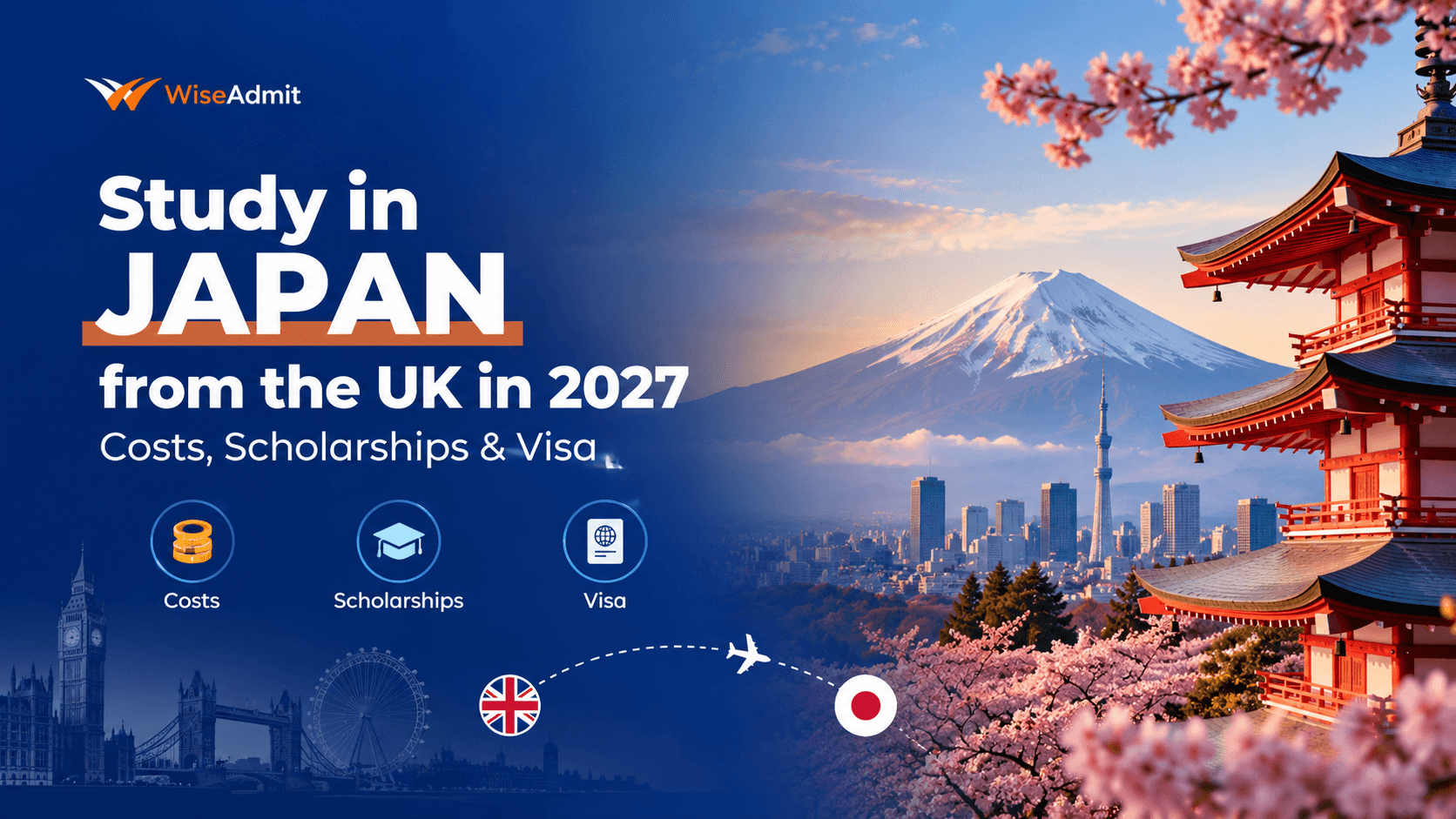 Study in Japan from UK in 2027: Costs, Scholarships & Visa