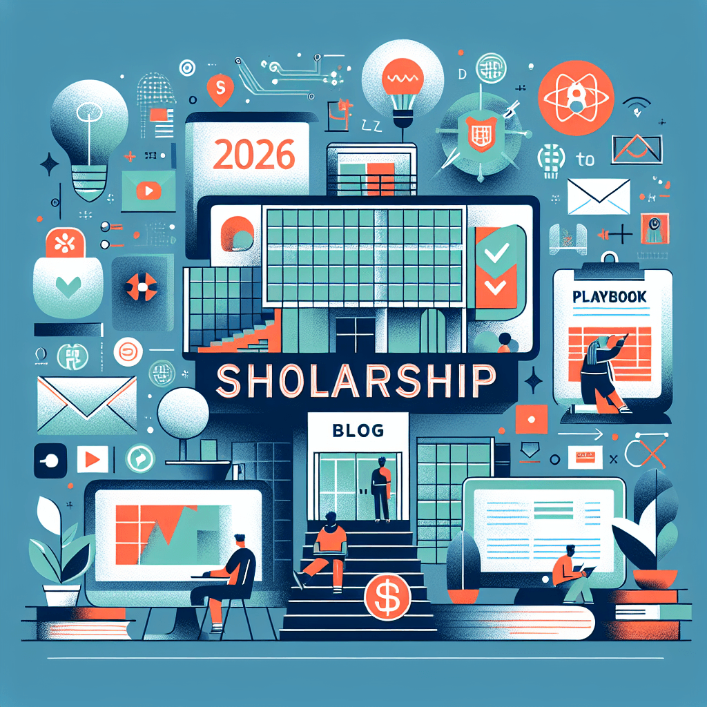 Scholarship Applications 2026: A Practical Step by Step Playbook