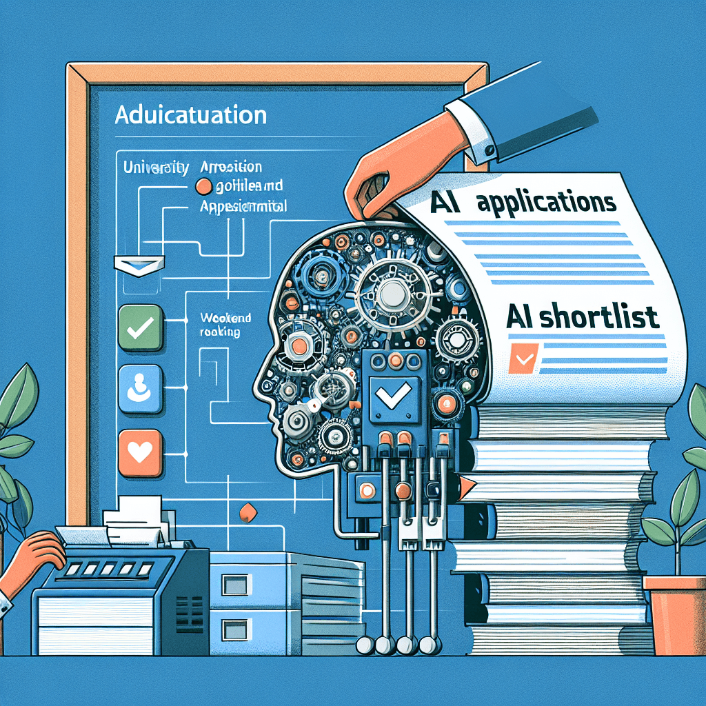 AI university matching vs agents: 1‑weekend shortlist