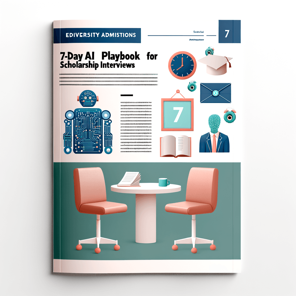 7-Day AI Playbook for Last-Minute Scholarship Interviews