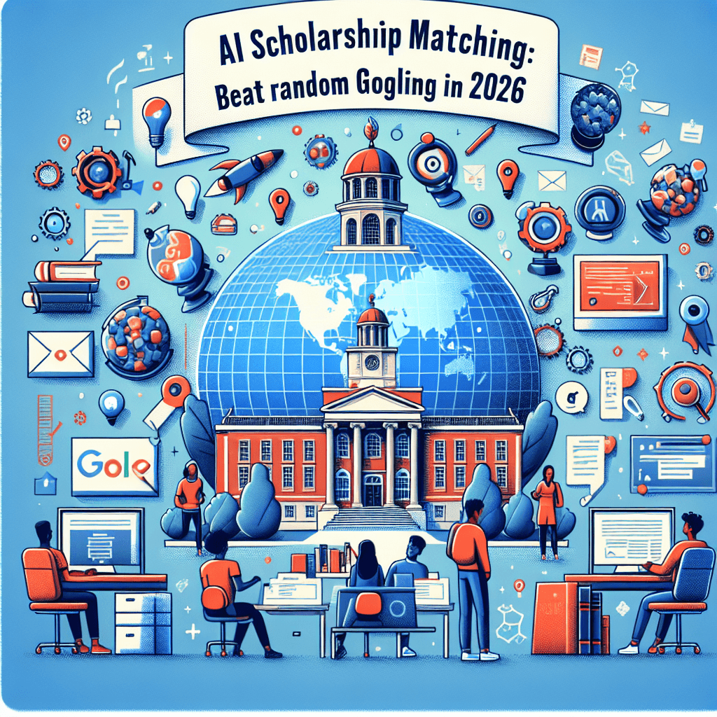 AI Scholarship Matching: Beat Random Googling in 2026