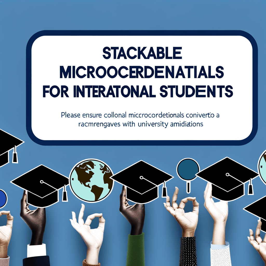 Stackable Microcredentials for International Students