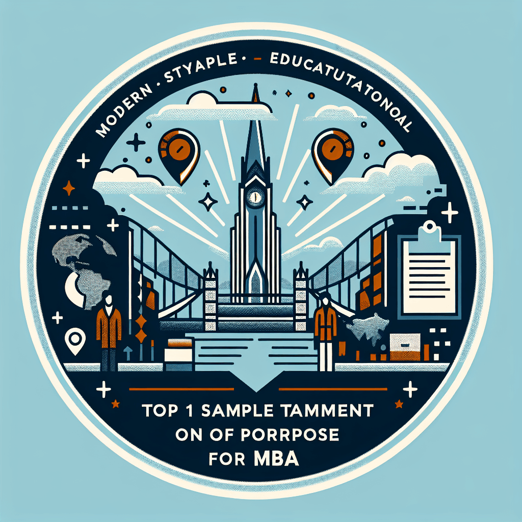 Top 1% Sample Statement of Purpose for MBA