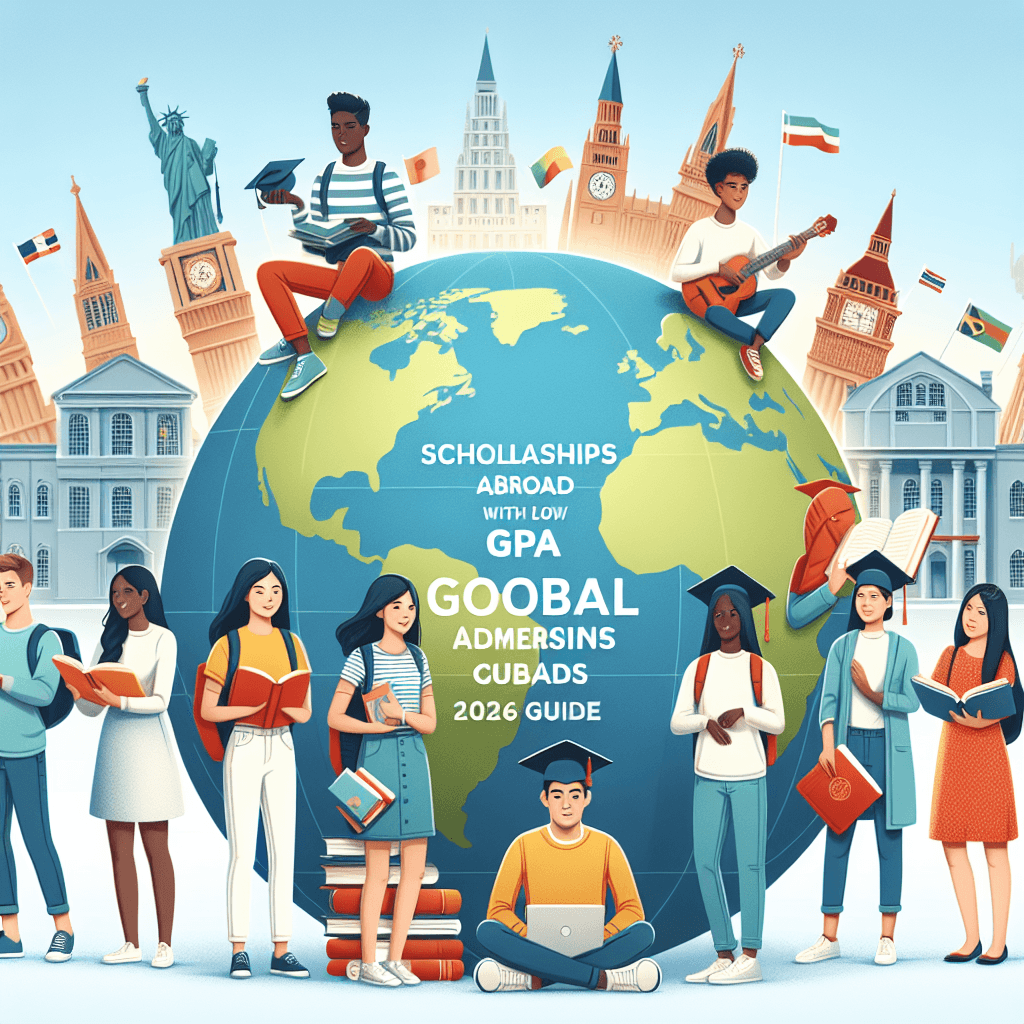 Scholarships Abroad With Low GPA: 2026 Guide
