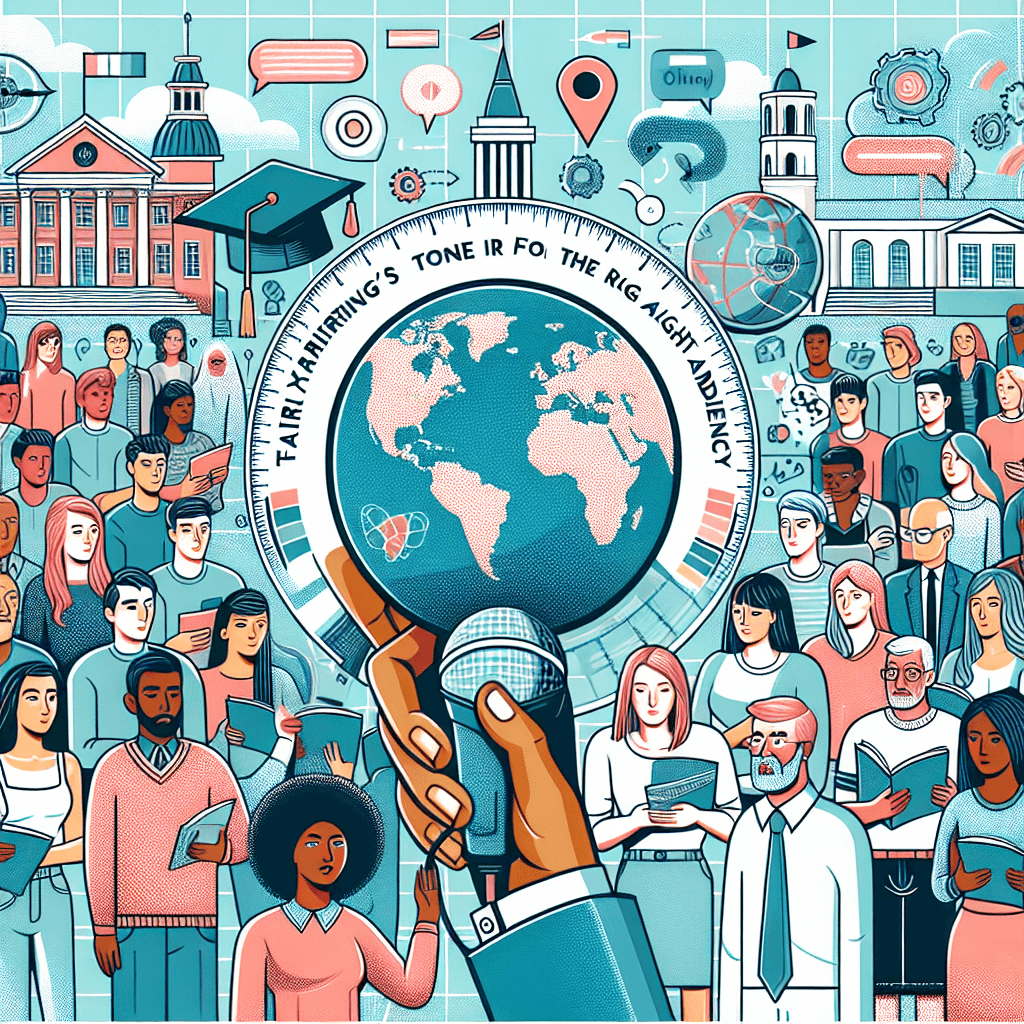 How to Tailor Your Tone to the Right Audience