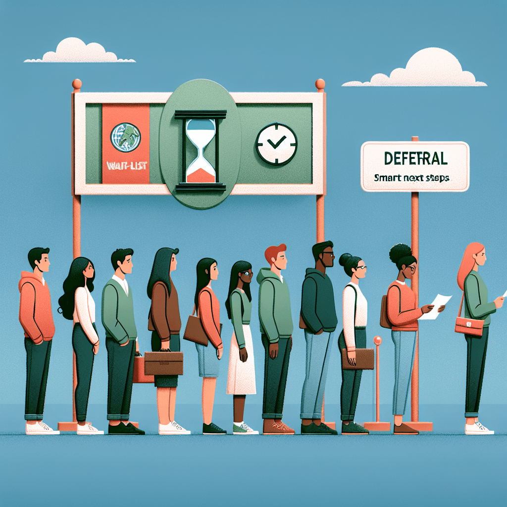 Deferred or Waitlisted? Smart Next Steps That Work