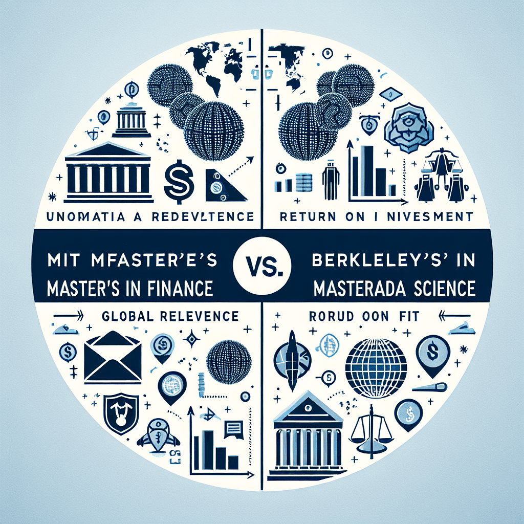 MIT MFin vs Berkeley MIDS: Cost, ROI, and Fit