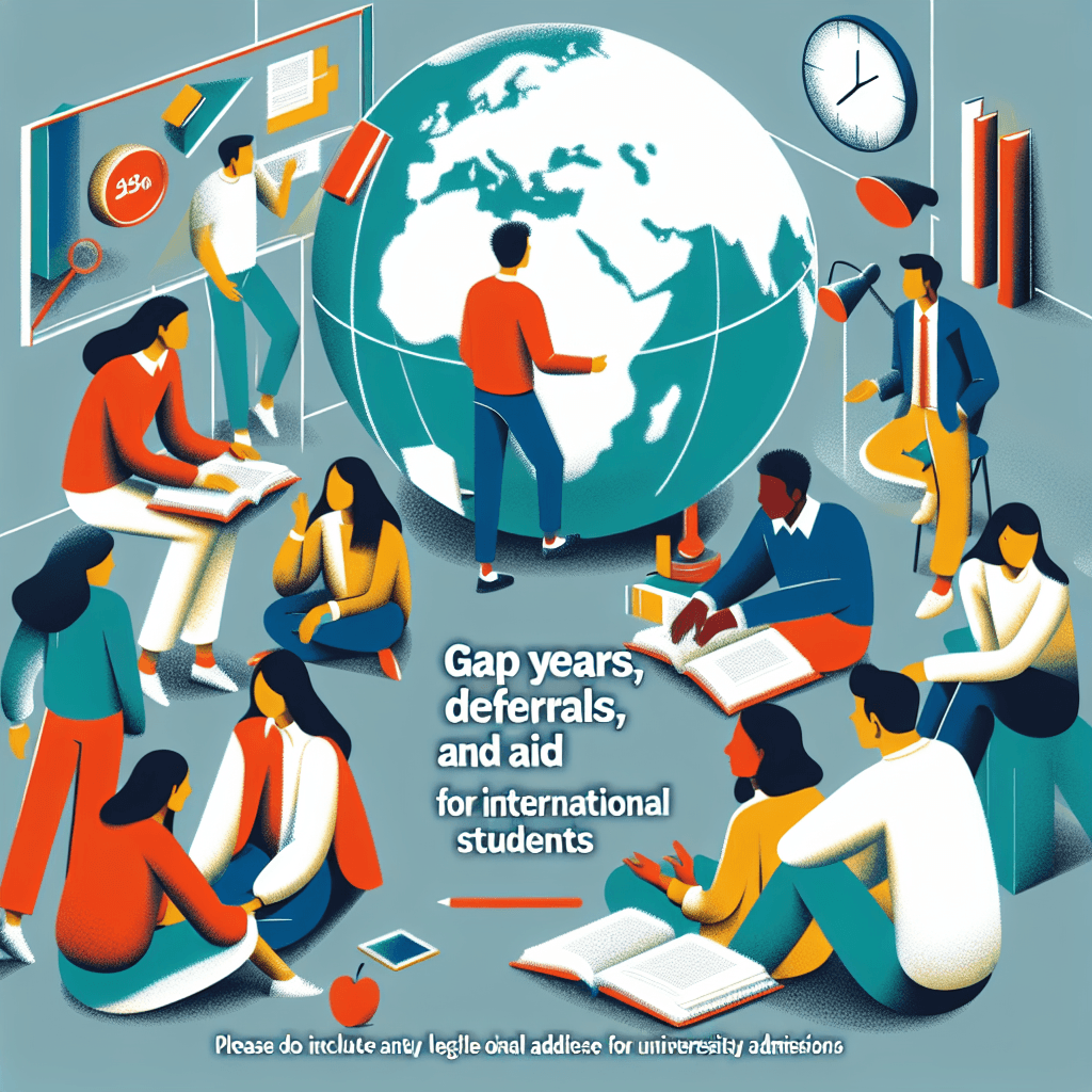 Gap Years, Deferrals, and Aid for International Students