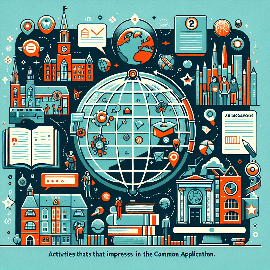Common App Activities That Actually Impress