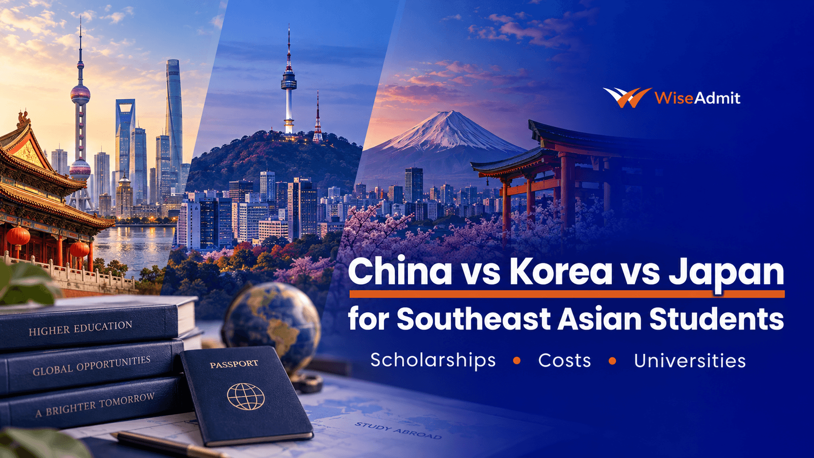 China vs Korea vs Japan for Southeast Asian Students